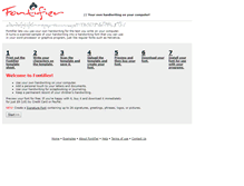 Tablet Screenshot of fontifier.com